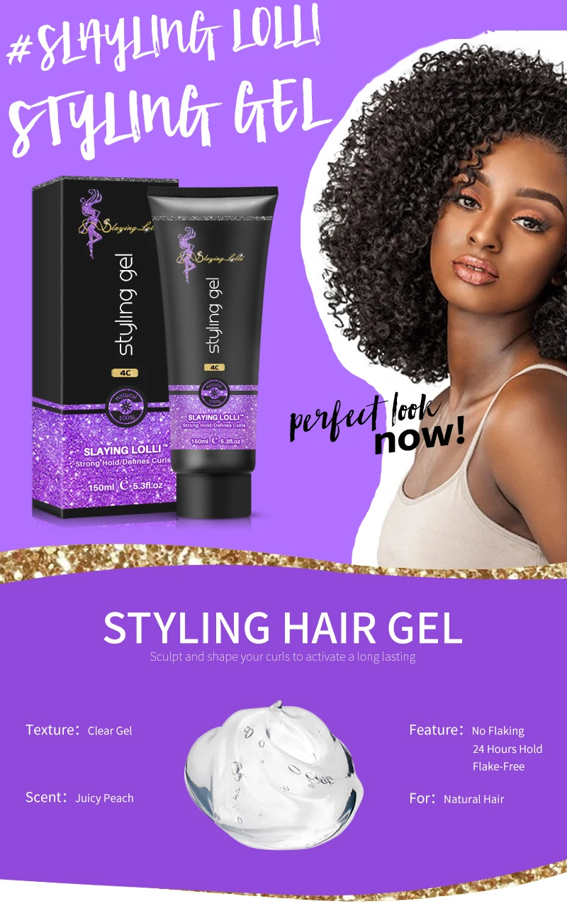 Moisturizing Styling No Flaking Best Edge Control Gel For Natural Dry Hair Buy Best Edge