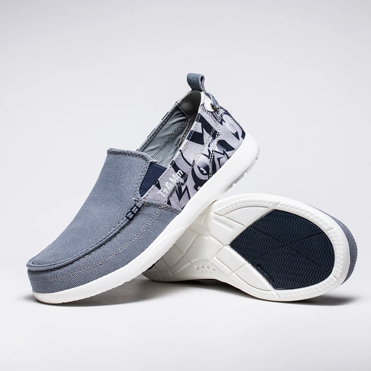 breathable canvas eva outsole comfortable men casual shoes