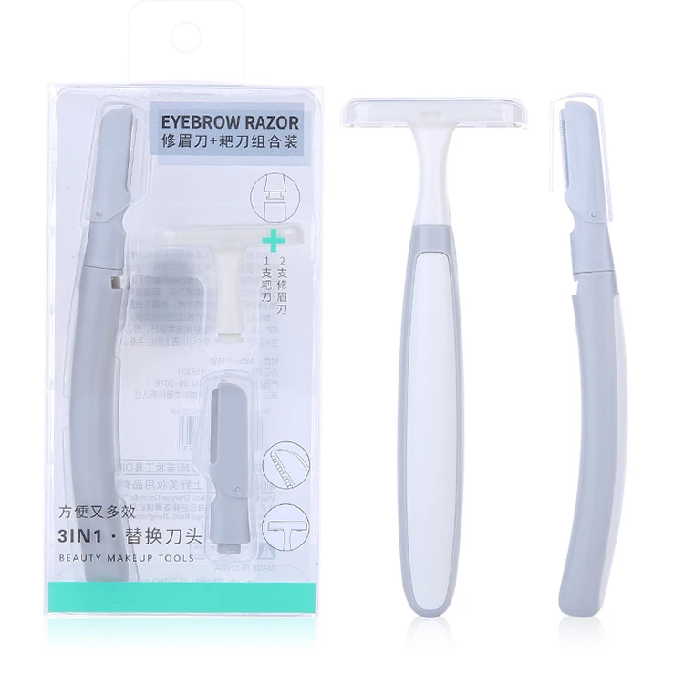 

Personal Stainless Steel Blades Eyebrow Razor Trimmer and shaving knife