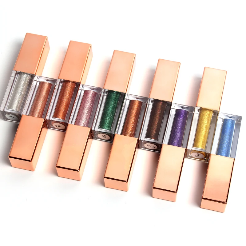 

High pigment diamond organic liquid makeup private label glitter liquid eyeshadow