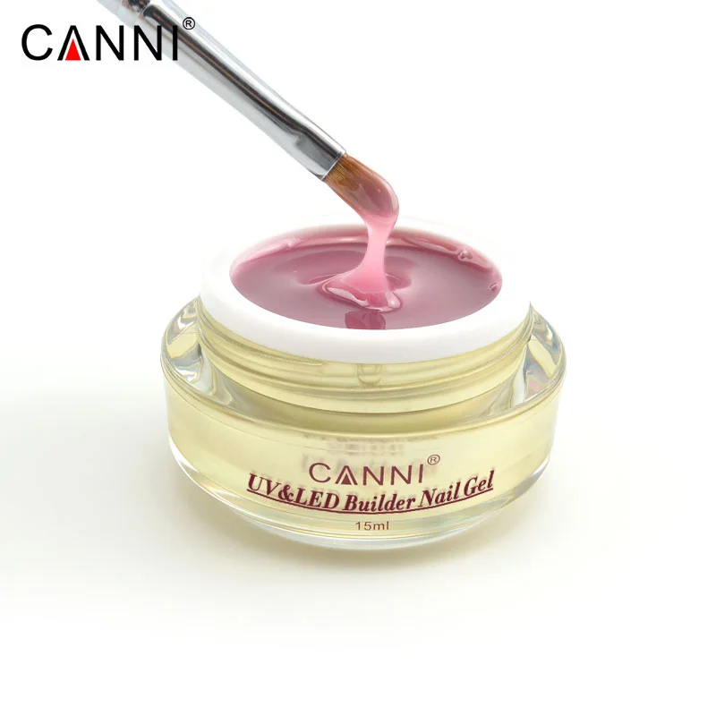 

#50951 CANNI 15ml 25 Colors Camouflage Natural Clear Semi-transparent Color Jelly Buildering Extend UV Nail Gels