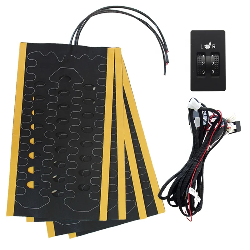 Double dial seat heater