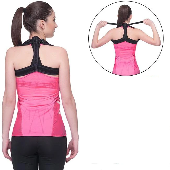 

2021 best selling back posture support brace shoulder posture corrector, Black