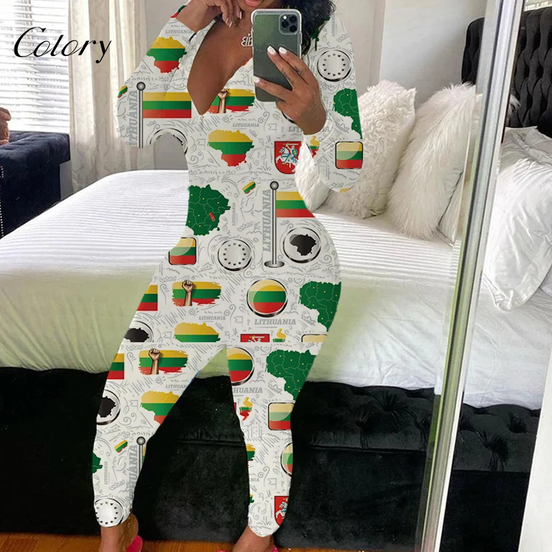

Colory Womens Lounge Wear Women's Sleepwear Plus Size Women Sleeves One Piece Nighty, Picture shows