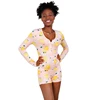 Wholesale Bodycon Stretchy Onesie Shorts Sexy Rompers Adult Onesie Adult Pajamas For Women