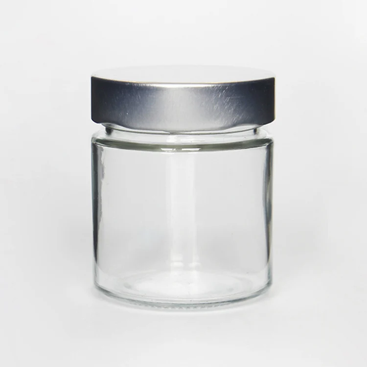 

High Quality Round Glass Preserve Jar 200ml With Lid