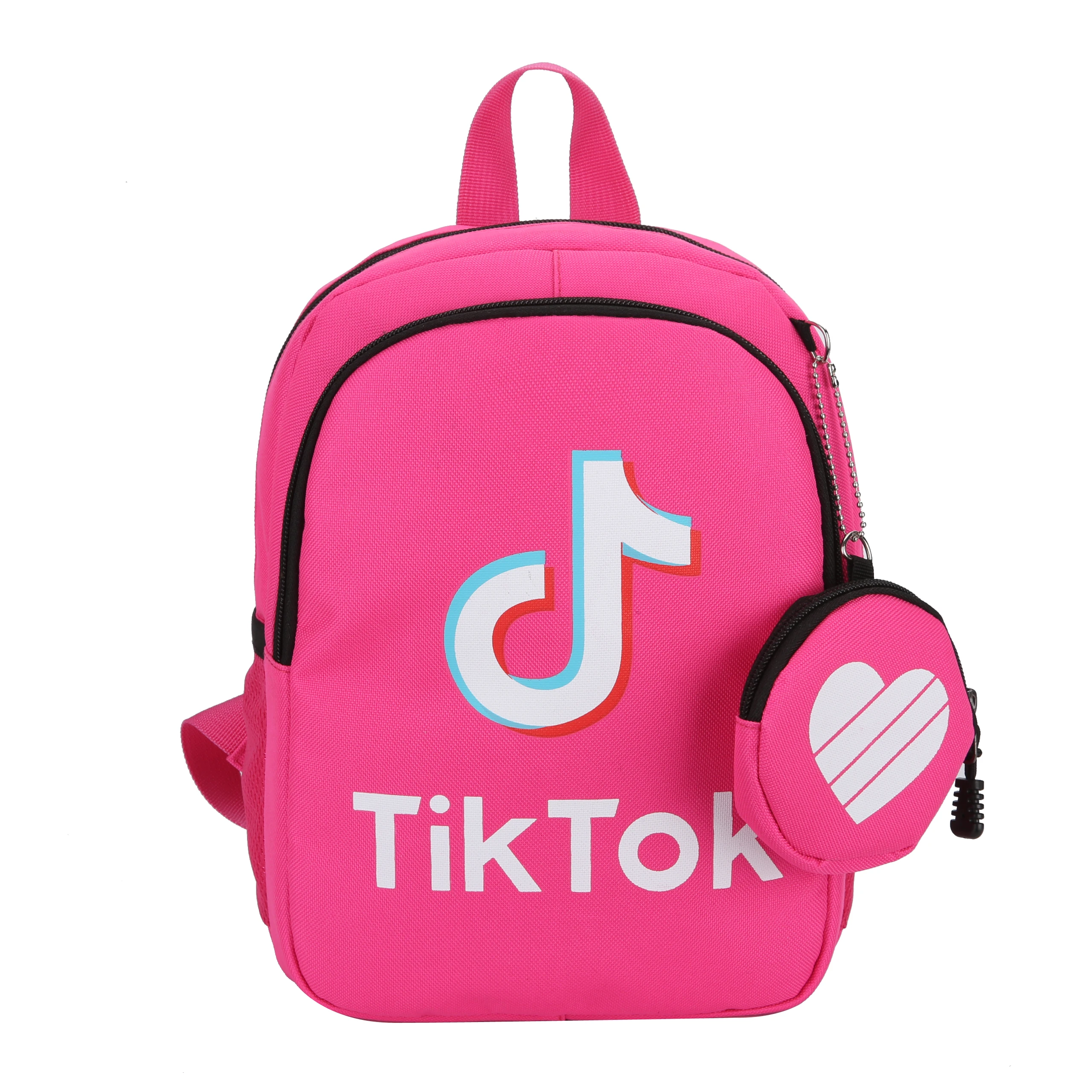 

Hot Sale Colorful Tiktok Kids Back Packs For Girls Children Backpack Designer Book Bags Tik Tok Backpack School Backpack, 6 color