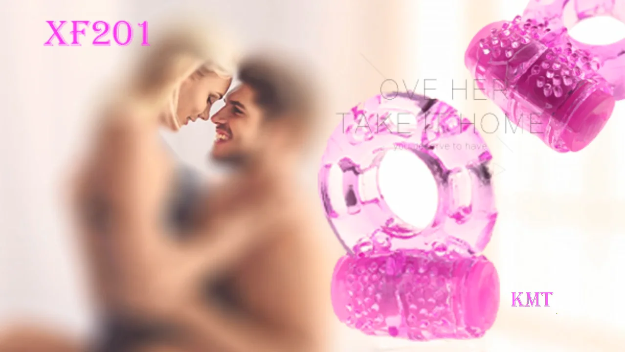 Vibrating Cock Ring with Bunny Ears Silicone Penis Ring Couple Vibrator Sex  Toys for Men Couples