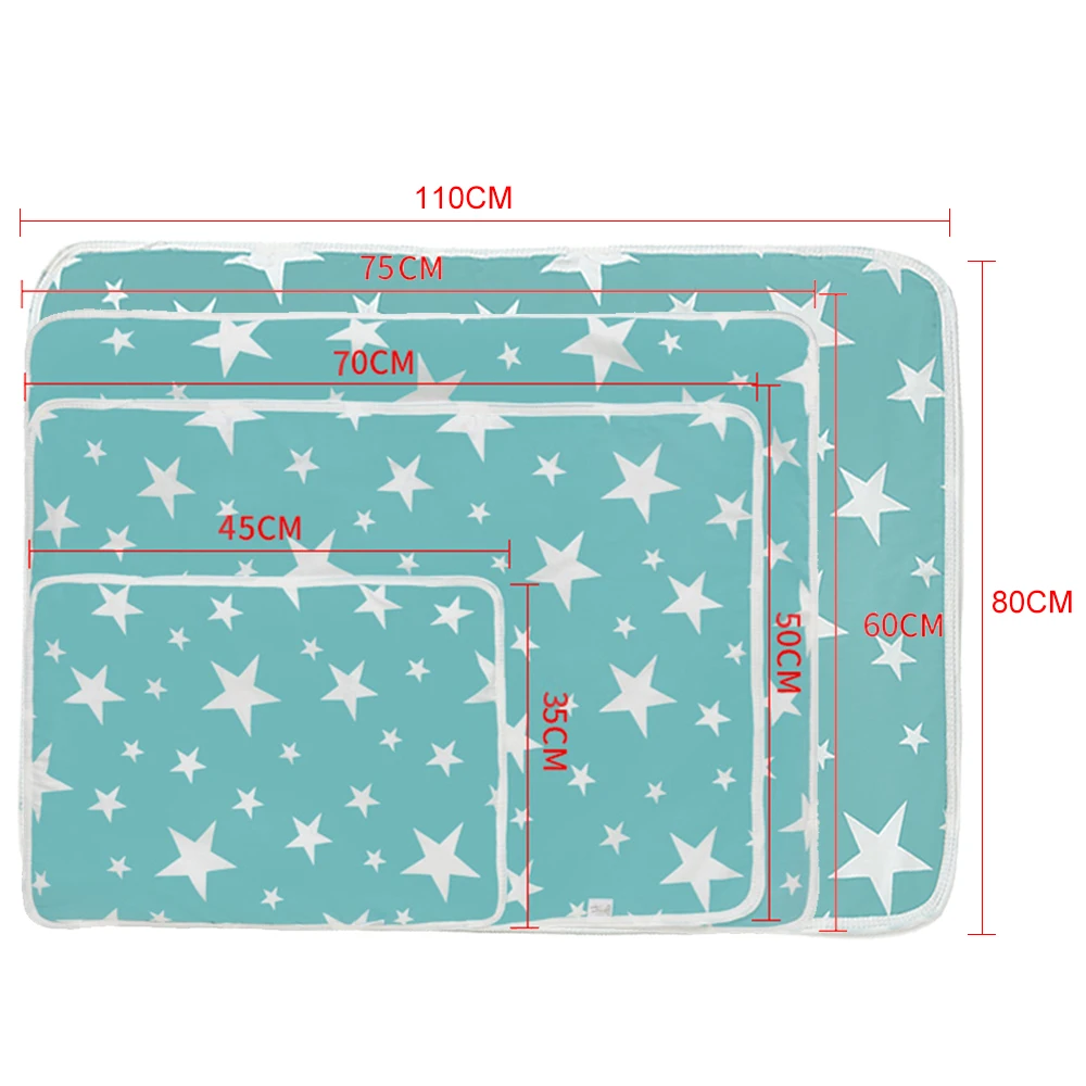 

Pet Puppy Training Mat Waterproof Washable Reusable Pee Pads for Dog Cat, Accept customized