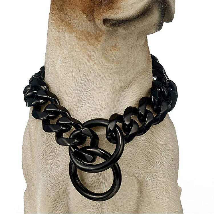 

Wholesale Slip Dog Chain Gold Plated Strong Metal Chain for Dog Stainless Steel Curb Chain Collar for Dog, As the attachment