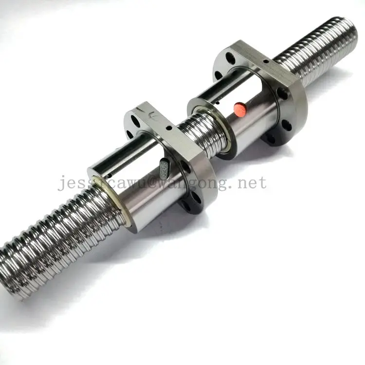 rolled thread ball screw c7 high transmission efficiency ball screw  for cnc machining parts