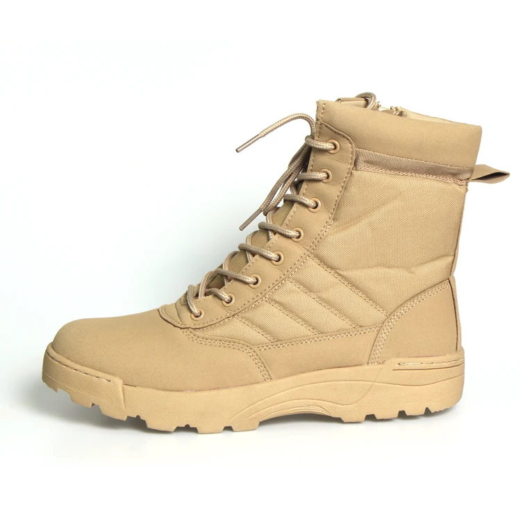 

Custom Ultra Light Khaki Desert Hiking Army Boots Combat Shoes Men's Jungle Eva+rubber Outsole Military Tactical Boots Sale, Black/kahki