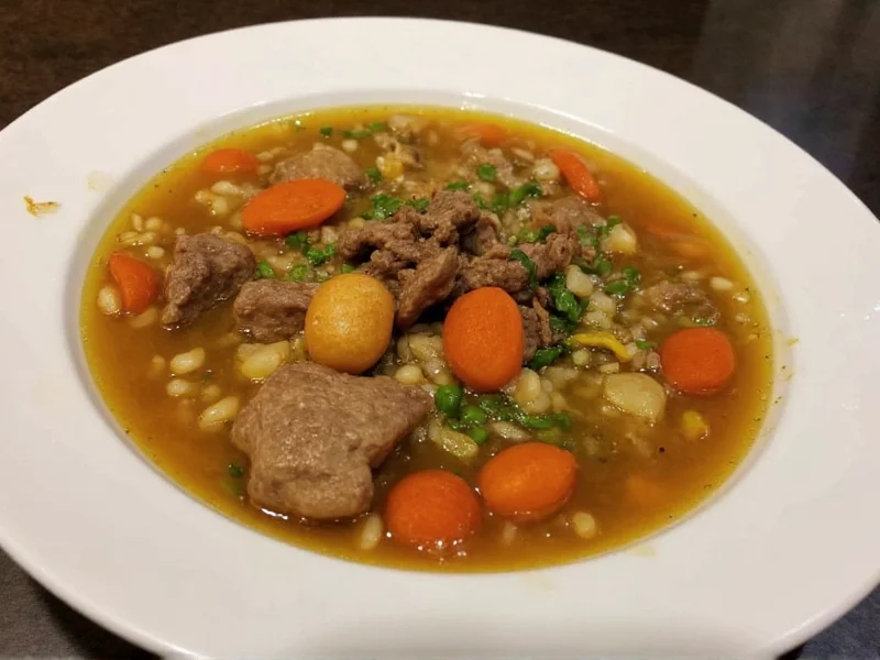 Vegetable Beef Barley Soup: Recipe & Expert Tips