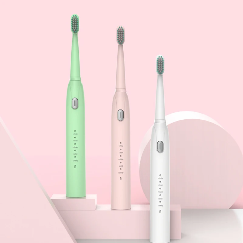 

Travel Case Teeth Whitening Soft Brush Electric Toothbrush, Customized color