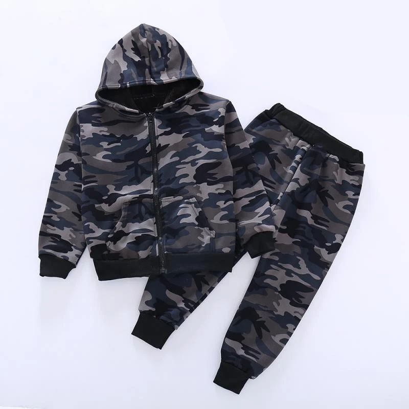 

Winter Warm Children Wears Girls Camouflage Clothing Suits Kids Baby Girl Military Wear Clothes Outfits Sets