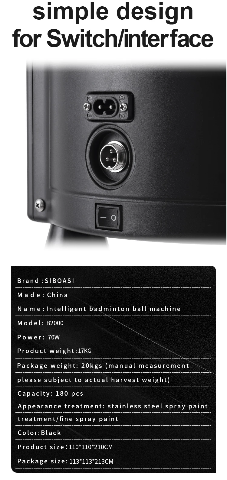 Badminton shuttlecock serving machine