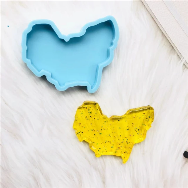 

L792 DIY Amazon sells like hot cakes silicone African cup mat resin coaster molds tray molds, Customized color