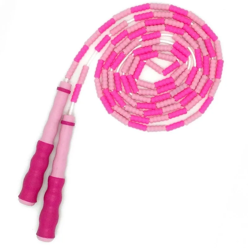 

Anti-Slip home exercise buy kids jumping rope beaded jump rope, Customized color