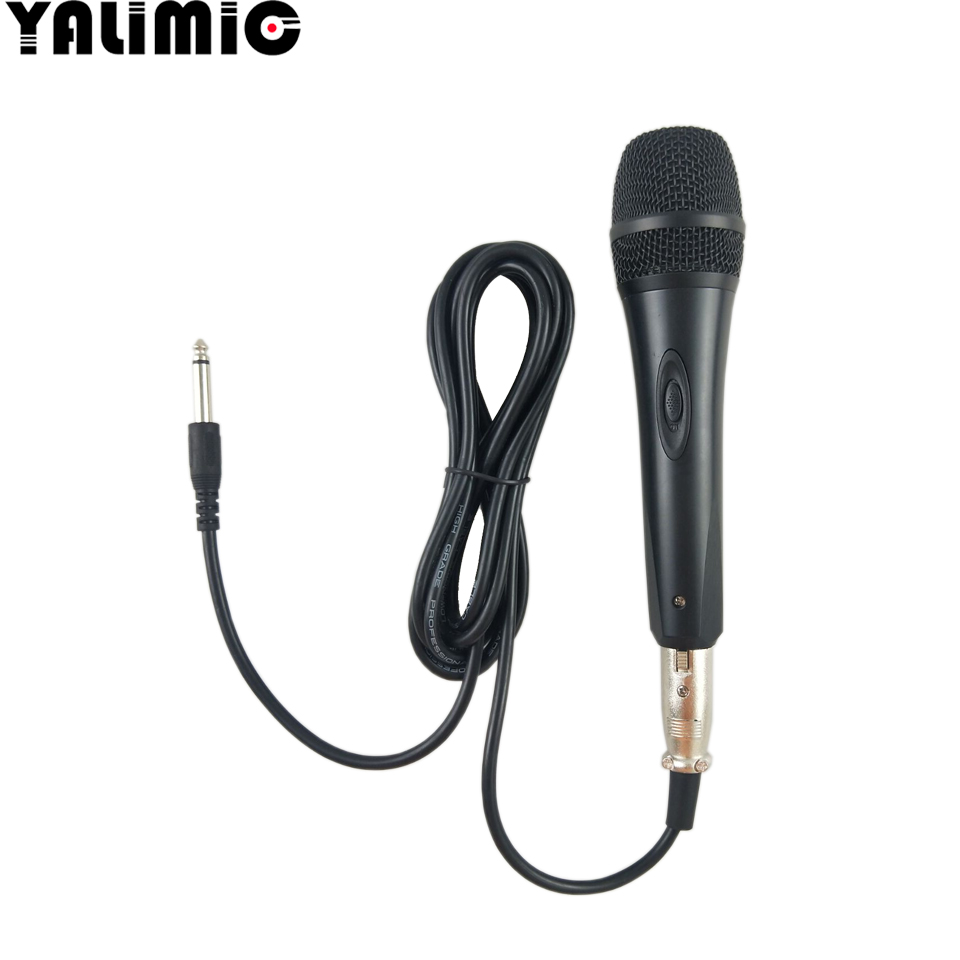 

Professional High quality metal wired dynamic microphone, Black