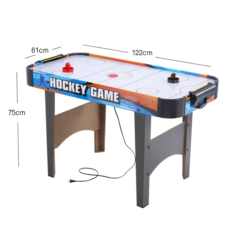 
Power Pusher Machine Tabletop Toy Large Air Ice Hockey Games Table For Sale For Indoor Outdoor 