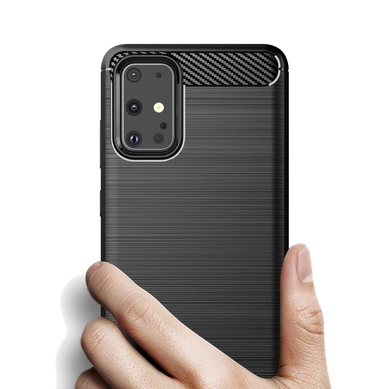 

Carbon Fiber TPU Coque For Galaxy S20 FE S10 S9 S8 Plus Rugged Shield Note 10 Lite S 9 8 Back Cover For Samsung S21 Ultra Case