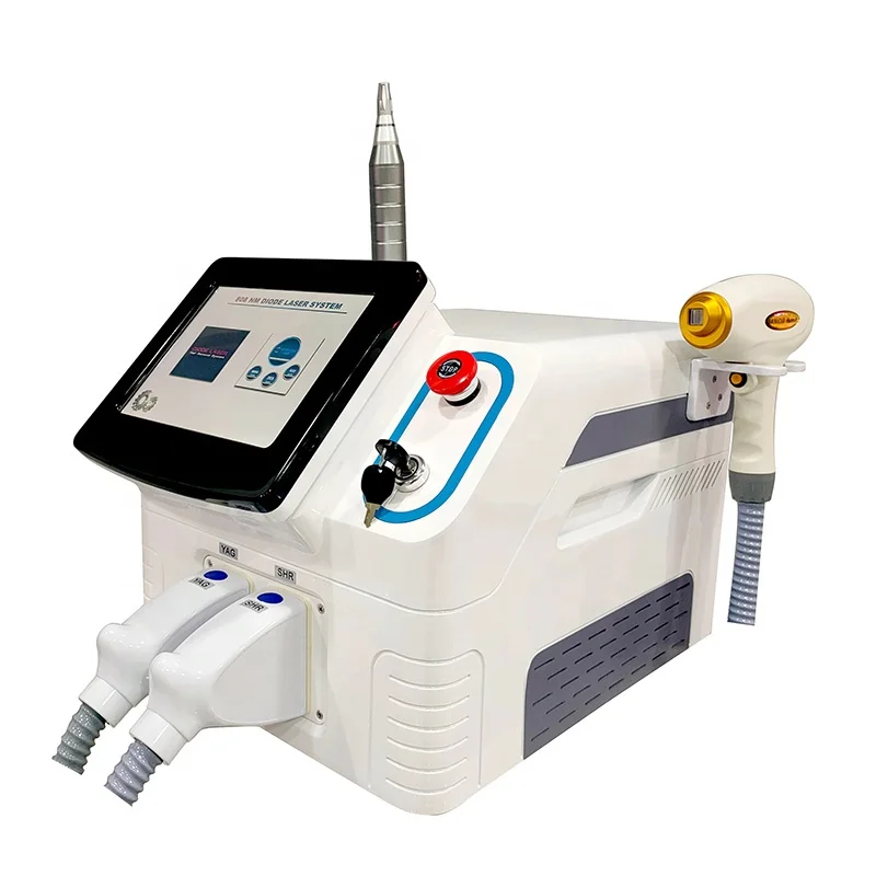 

Yting Laser Hair Removal Body Tattoo Removal Machine 2 in 1 Picosecond & 808nm Diode Laser Machine