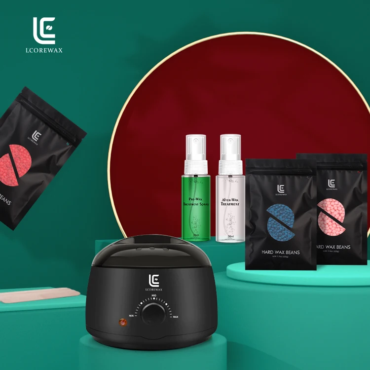 

Lcorewax wax warmer hair removal kit professional waxing kit electric warmer wax removal warmer kit