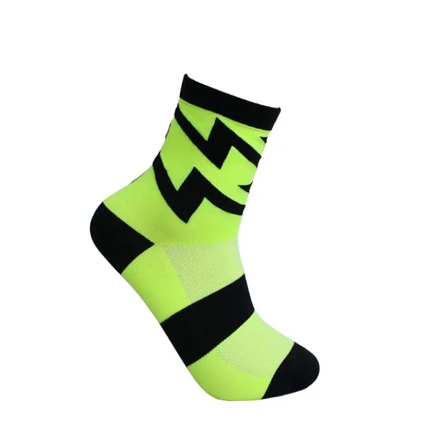 Oem custom logo coolmax nylon compression cycling socks for men