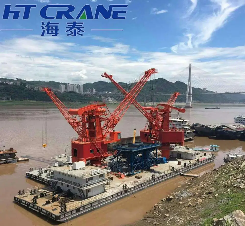
Dockyard single arm portal crane 