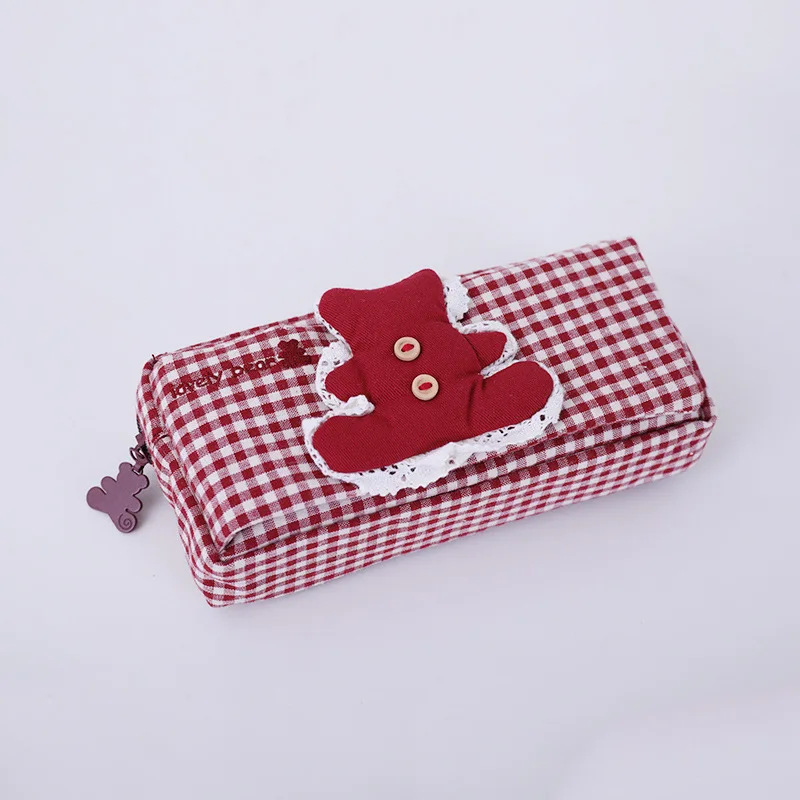 

Cute Pencil Case Pencil Pouch Medium Capacity Portable Pen Bag With Compartments For Girls Kids Teen