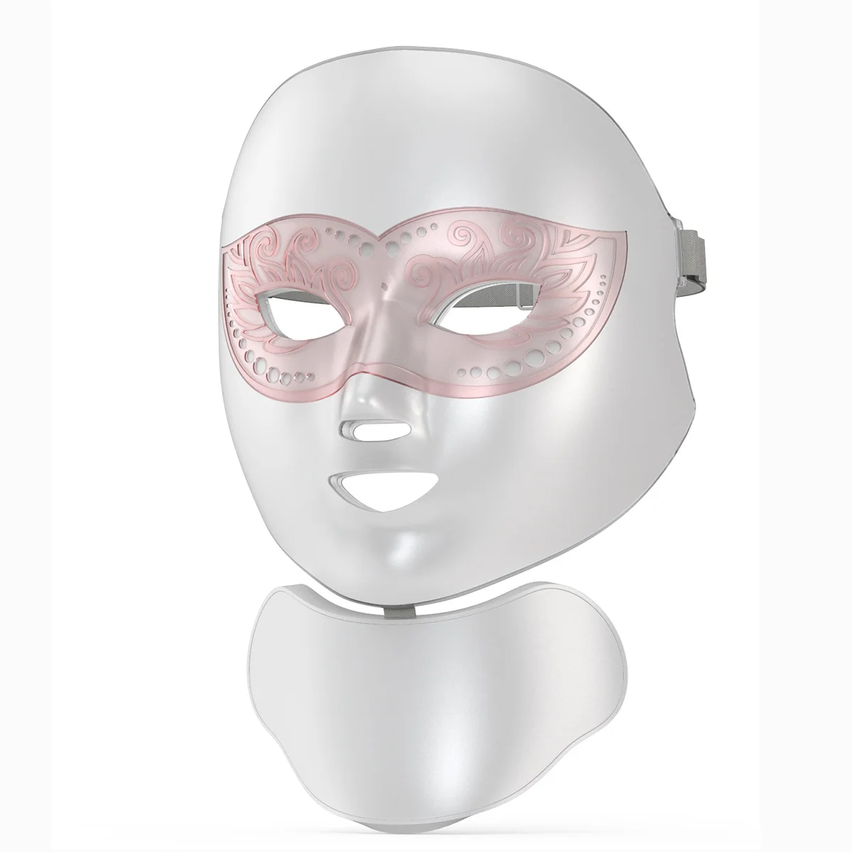 

Whitening Skin Rejuvenation Improve Fine Lines Photon Mask Therapy Facial Led Face Mask, White