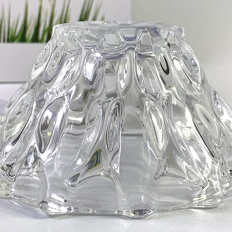 Best Cheap Crystal Luxury Glass Candy Jars With Lid For Wedding Decoration