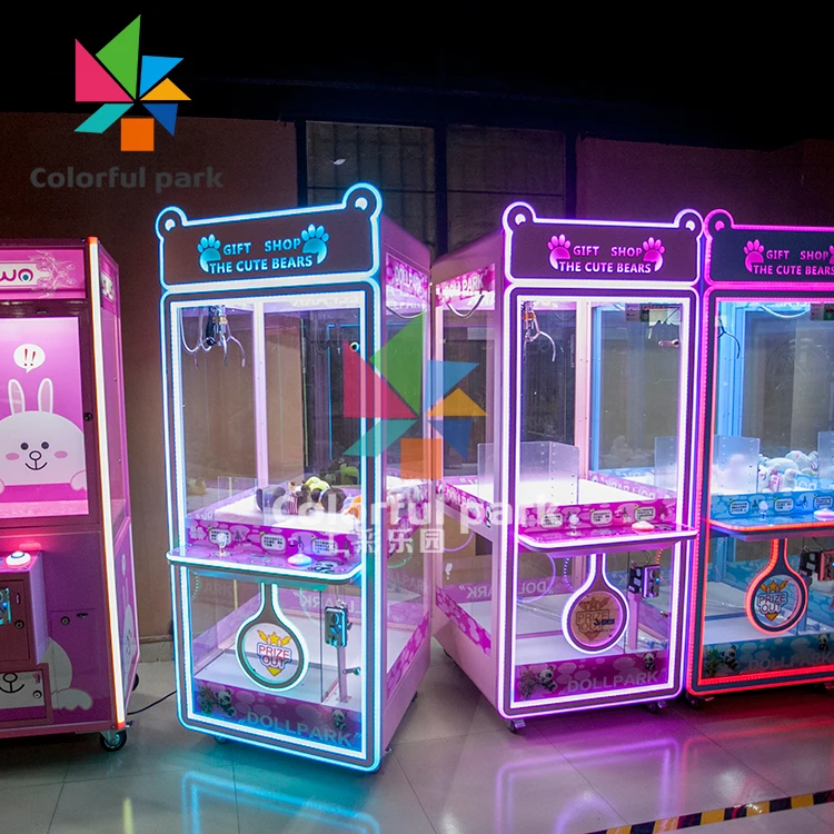 Colorful Park Claw Machines Game/ Mini Claw Machines/ Claw Crane