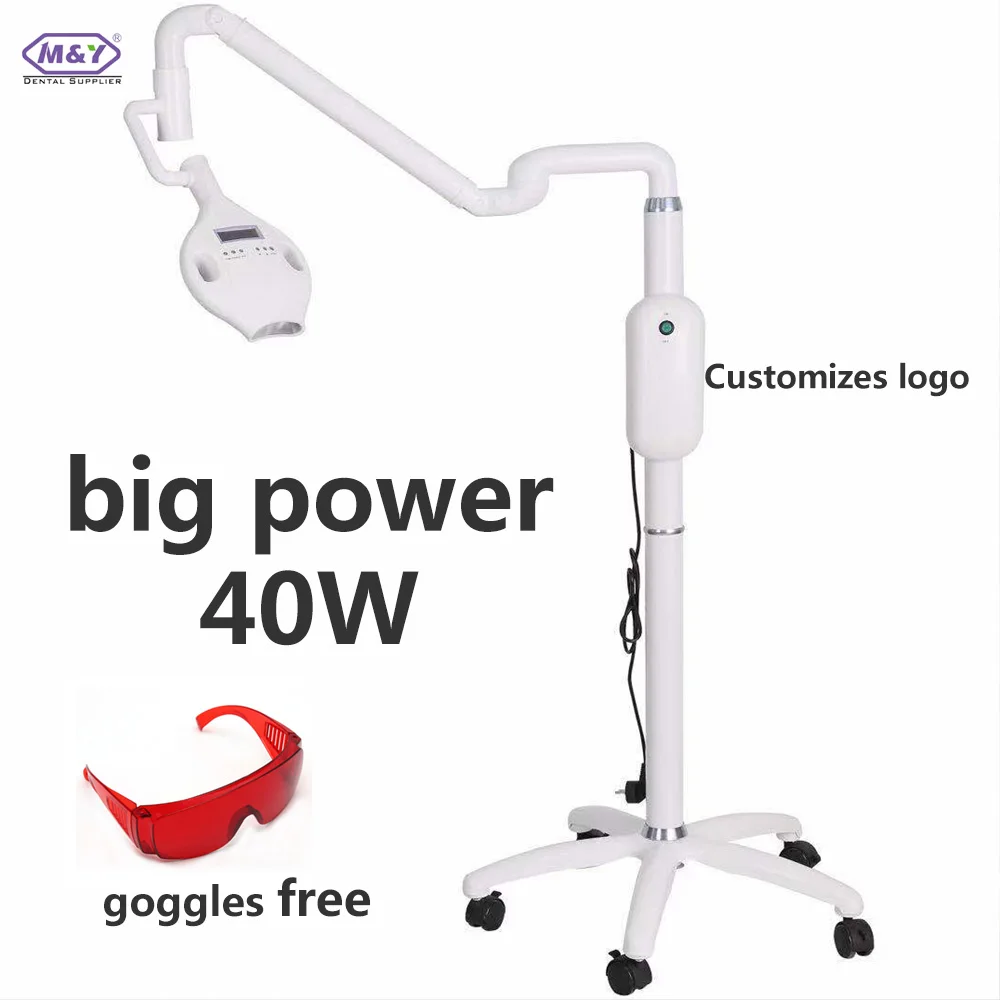 

M&Y 40W Dental Floor Standard teeth whitening machine portable accelerator with LED