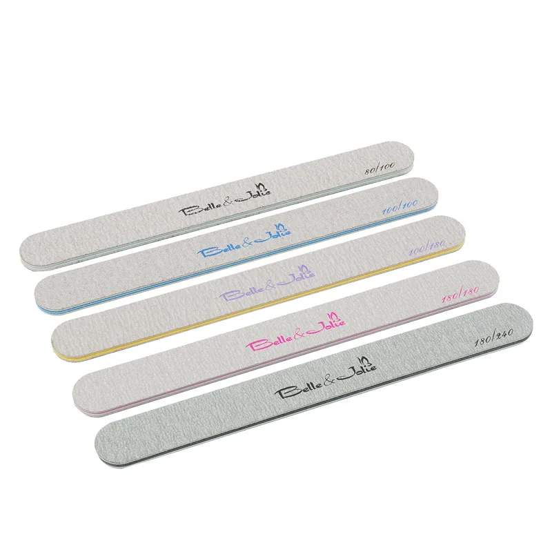 

manufacture high quality salon use straight zebra straight grit 80/100/150180/240 nail file