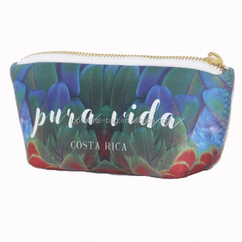 

Best Selling Travel Zipper Small Neoprene Cosmetic Bag Storage Pouch, Custom