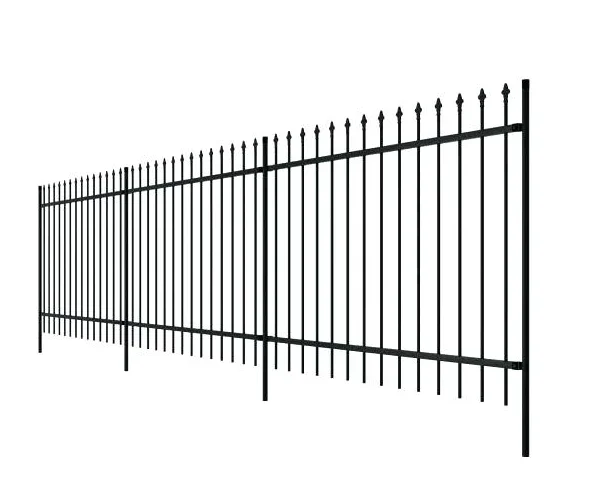 

Cheap Modern Metal Used Picket Wrought Iron Fence Panels Steel Fence, As you require