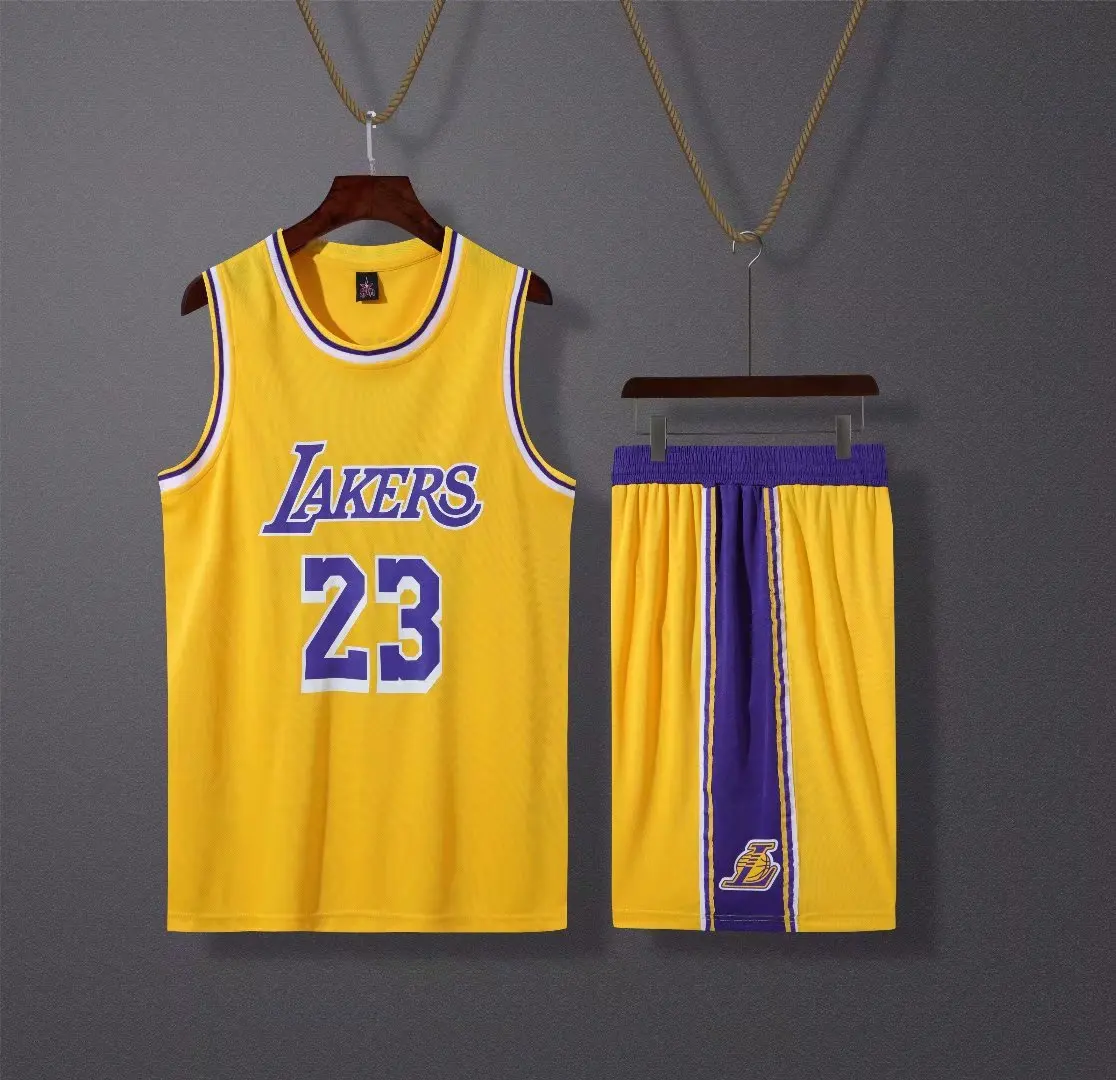 

Wholesale Adult Basketball Jersey 23#JAMES 8#BRYANT Customized Basketball Jersey/Basketball Shorts