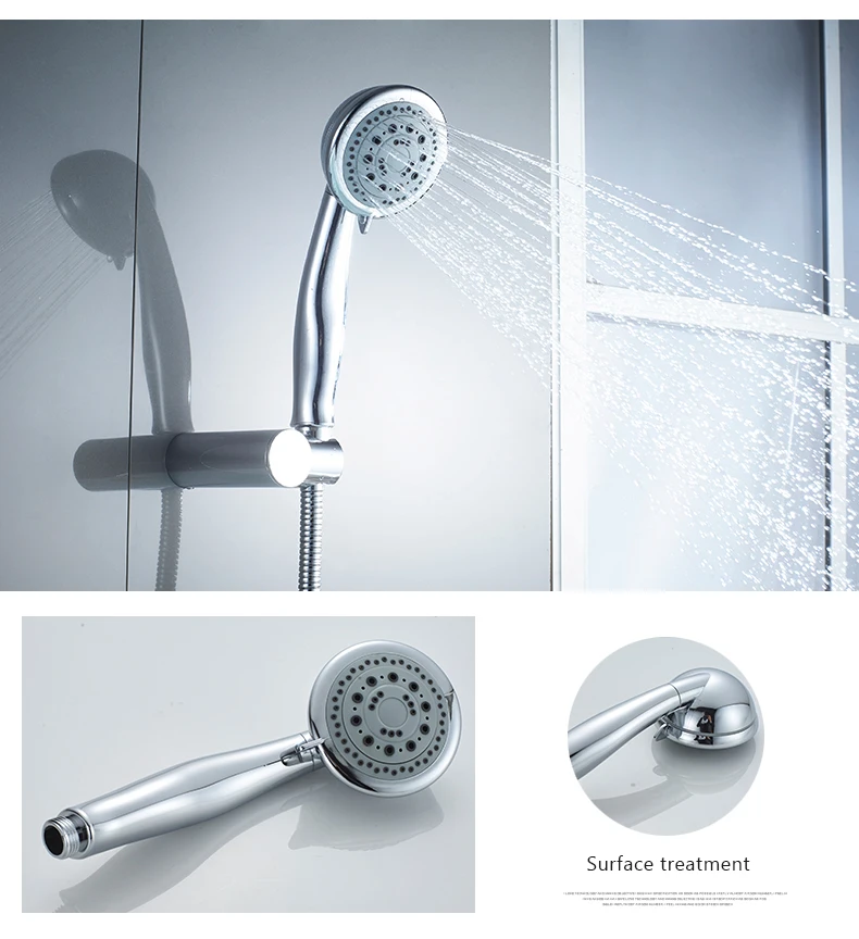 Wanfan Shower Set With Hand Held Shower Head Wf6018 2 Hole Modern