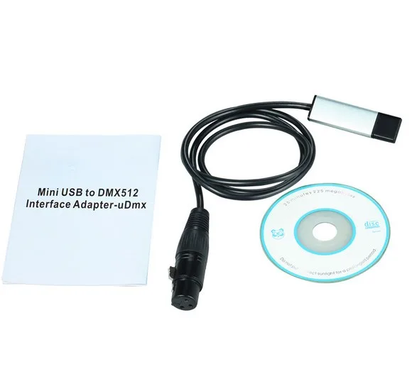 Mini USB To DMX512 LED Stage Lighting DMX Controller Computer PC USB DMX Dimmer