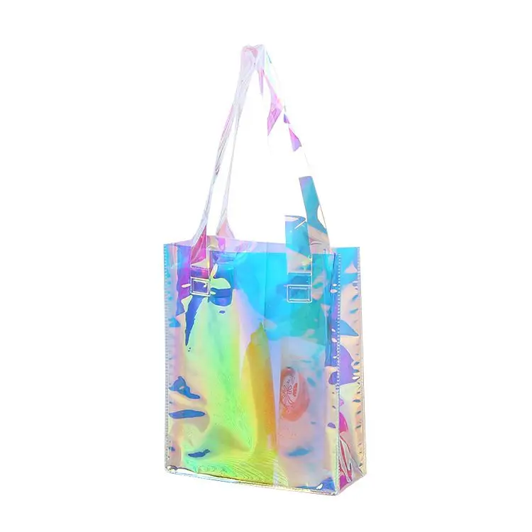 

plastic bags transparent clear pvc travel bag tote