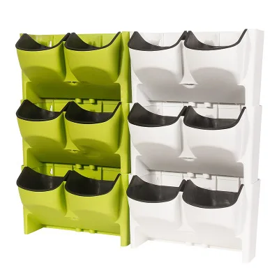 

Hot selling Self-watering plastic flower pot hanging flower pot