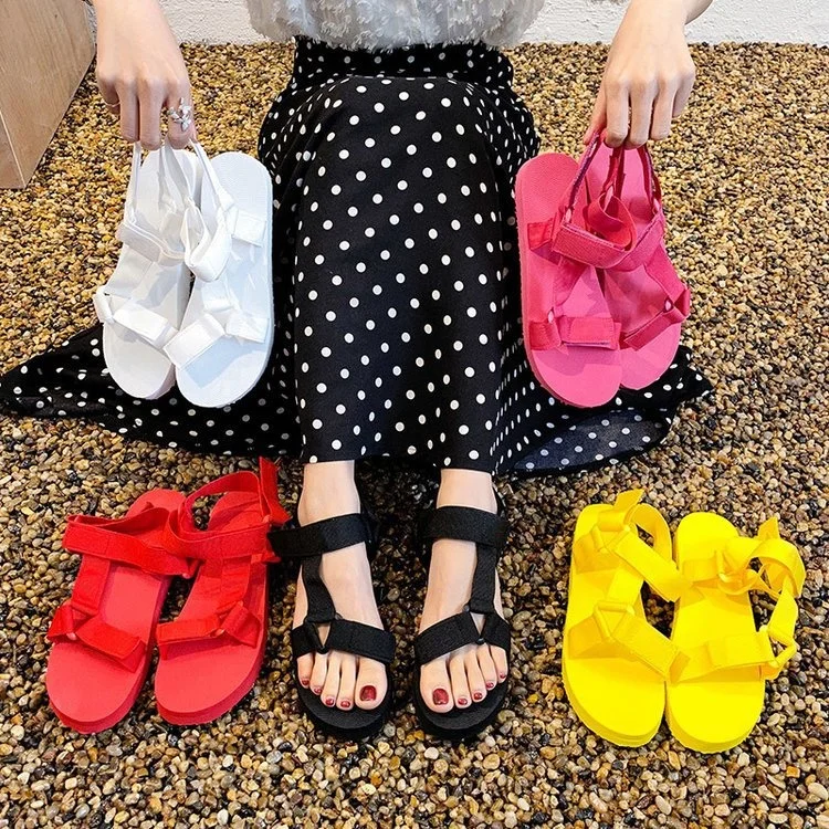 

Fashion new summer rubber outsole ladies sandals