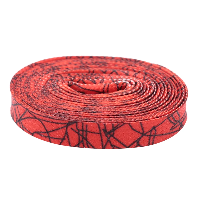 

Weiou Brand New Design Trendy Red Flat Differentiated Shoelaces Support Custom Length And Size With Great Price For Canvas shoes, Customized