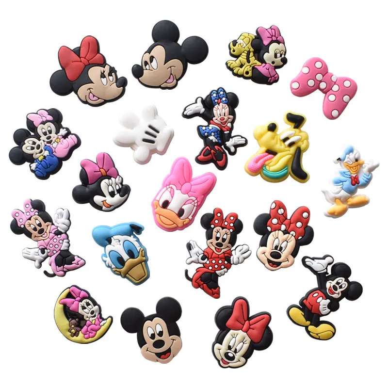 

Shoe Charms for Crocs Designer Cartoon Crocs Accessories Decorations Mickey Clog Charms for Women Girls Children Gift