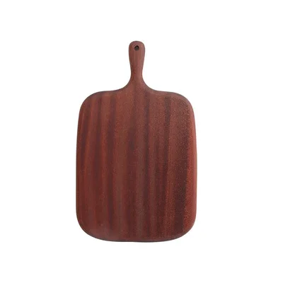 

Eco-friendly Black Walnut Solid Wooden Appetizer Dessert Fruits Vegetables cheese Cutting Board