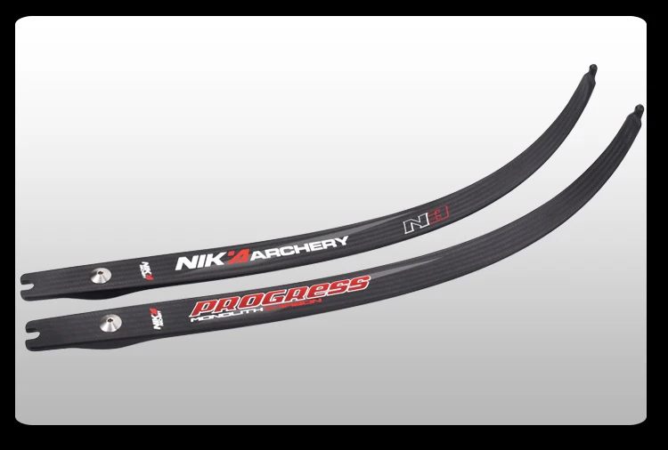 Nika Archery N3 Carbon Fiber Limbs Recurve Bow Ilf Limbs Archery