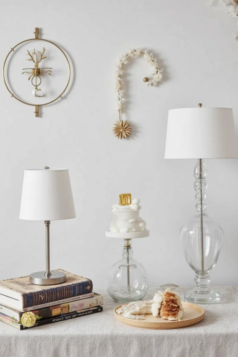 Dinosaur-themed lamp in a children's bedroom