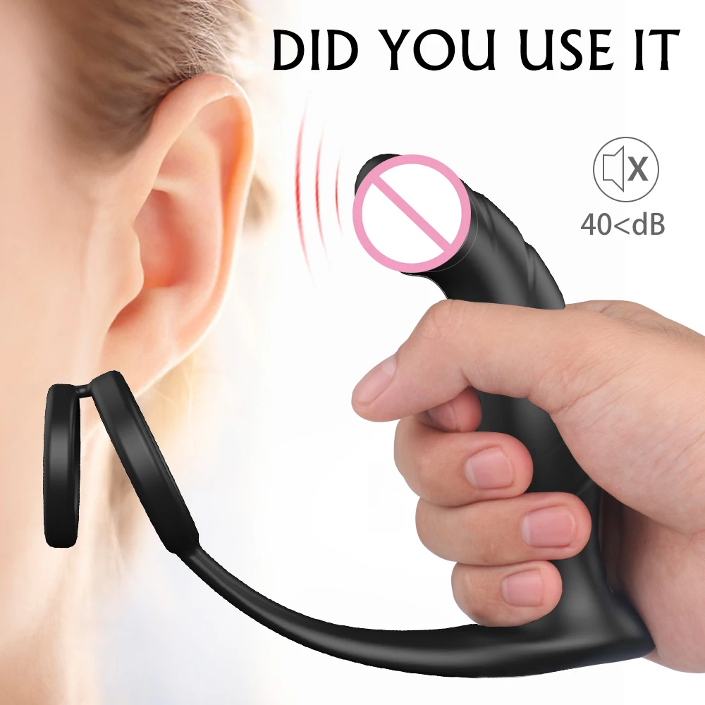 Anal Vibrator Silicone Homemade Sex Toy pic