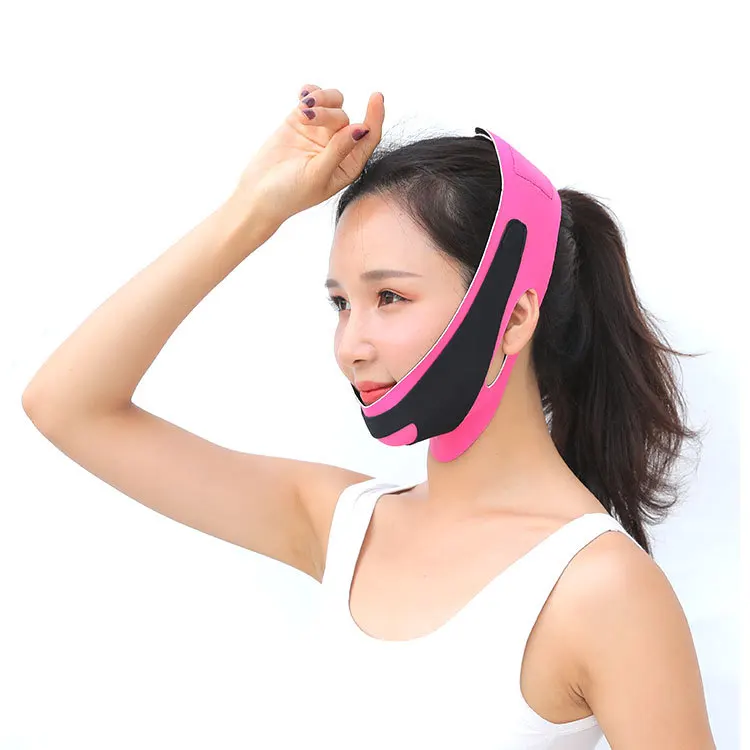 

Double Chin Face Bandage Slim Lift Up Anti Wrinkle Mask Strap Band V Face Line Belt Women Slimming Thin Facial Beauty Tool -A